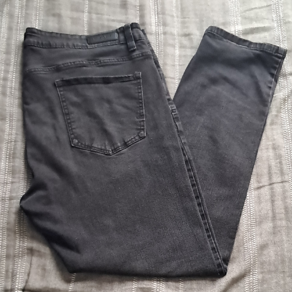 Kenneth Cole Men's Charcoal Skinny Jeans